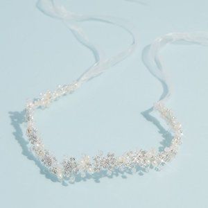 Pearl and Crystal Headband